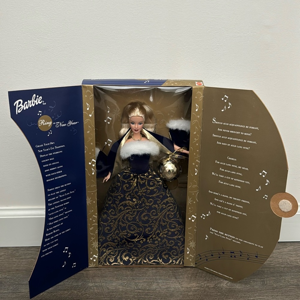 Barbie ring in the new year’s 2001